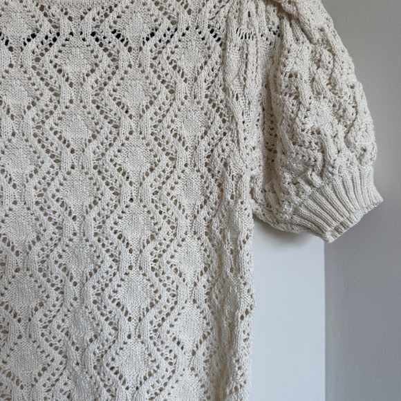 Blusa knit color crema - Zara - Picture 5 of 7